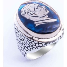 Takıhan  925 Ayar Gümüş Atatürk Yüzüğü