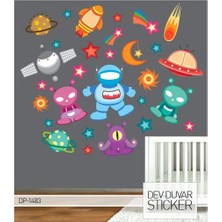 Artikel Uzay Dev Duvar Sticker