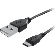 Trust 19811 Micro USB Senkronizasyon Şarj Kablosu Siyah 1 m