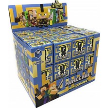 Minecraft Mini Figürler Sürpriz Paket, Minecraft Bilgisayar Oyunundan Uyarlama, Çoklu Temalı FXT80