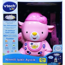 Vtech Baby Ninnili Işıklı Pembe Ayıcık