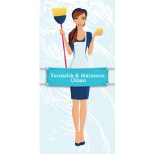 Renkselart Temizlik ve Malzeme Odası Kapı Giydirme