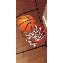 Renkselart Spor Odası Basketbol Kapı Giydirme