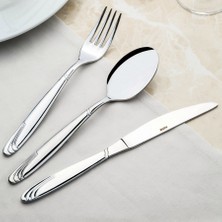 Nehir Lizbon 12 Adet Sade Yemek Çatal18-10 304