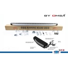 OMSA Peugeot 3008 Blackline Yan Basamak Alüminyum 2009-2015 Arası