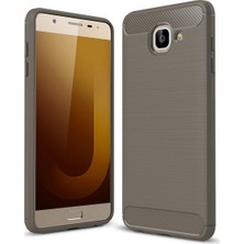 Ehr. Samsung Galaxy J7 Max Room Ultra Lüx Silikon Kılıf + Ekran Koruyucu Cam