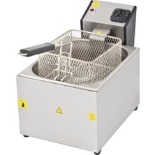 DRN Endüstriyel Fritöz 5 Lt Elektrikli