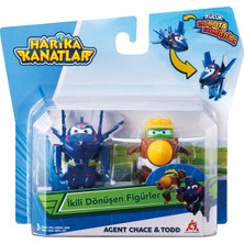 Harika Kanatlar 2´li Mini Figür Todd & Ajan Chase