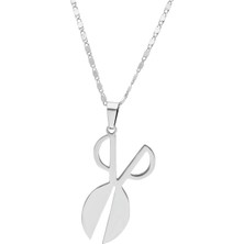 Forentina Erkek 315L Çelik Makas Kolye - 55 Cm Zincir Ps0628