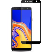Smody Samsung Galaxy J6 Plus 3D Cam Çerçeveli Tam Ekran Koruyucu