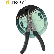 Troy T21090 Çift Yönlü Pense+Kargaburun