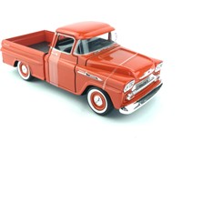 Hediyolog Chevy Apache 1958 Model 1:24 İndirimli Metall Araba