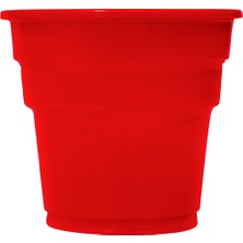 Niceplast Kırmızı Plastik Bardak 25'li Paket