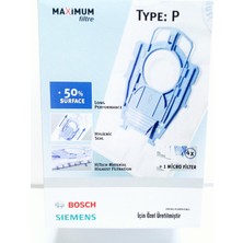 Bosch  Siemens P Type- Süpürge Toz Torbası