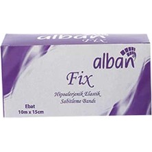 Alban Fix Flaster  10 m x 15 cm Elastik Sabitleme Bandı