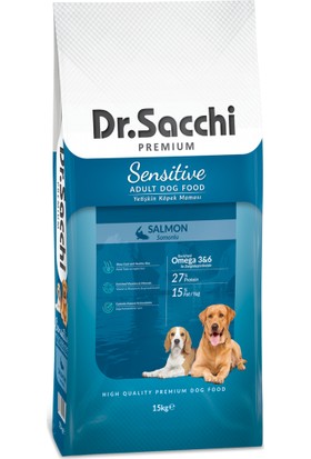 Dr. Sacchi Premium Sensitive Salmon Yetişkin Köpek Maması 15 Kg