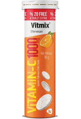 Vitmix Vitamin C 1000Mg 24 Tablet
