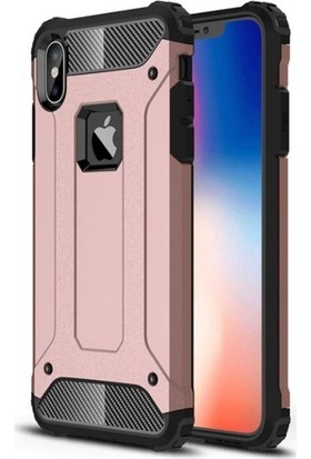 Arabulalaca iPhone XS Max 6.5" Kılıf Zırhlı Sert Rubber Kılıf