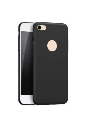 Arabulalaca Apple iPhone 7 Slim Fit Kılıf (Mat Kadife Dokulu Fit Rubber) + 9H Cam