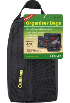 Coghlans Organizer Bags 3'lü