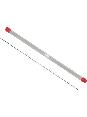 Captain 1 mm Yem Şişi 25 cm Uzunlukta Tek Parça Yem Şişi ve Kutusu ile Balıkçılık İçin