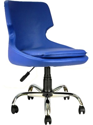 Bürocci Zaga Metal Ayaklı Çalışma Koltuğu Lacivert 2023D0103