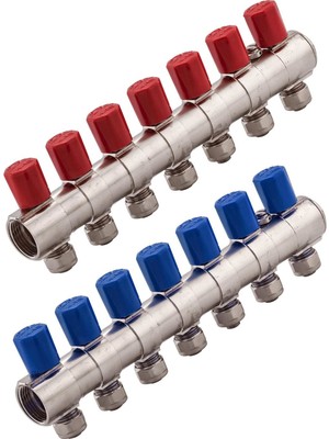 Kas 1" Vanalı Kollektör 3 Delikli (PN 10)