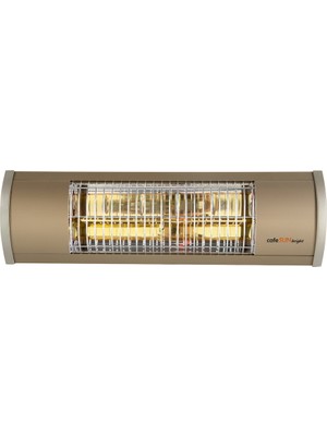 Cafesun Bright Dış Mekan Isıtıcı 2000W - Nikel