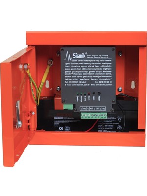 Sismik Sislift Asansör Ve Jeneratör Deprem Sensörü 4 Çıkışlı