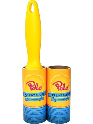 Polo Tüy Toplama Rulosu +1 Yedek (30 Yaprak)
