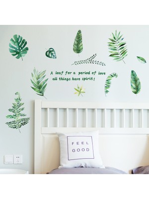 Crystal Kids Orman Yeşillikleri Ev Salon Ofis Dekorasyonu Duvar Dekoru Sticker