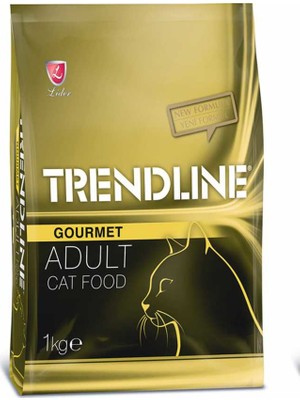Trendline Yetişkin  Gurme Multicolor Tavuk, Hindi Ve Sebzeli Kedi Maması