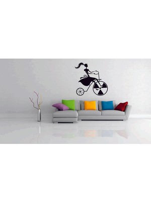 Başaran Sticker Bisiklet & Girl Sticker