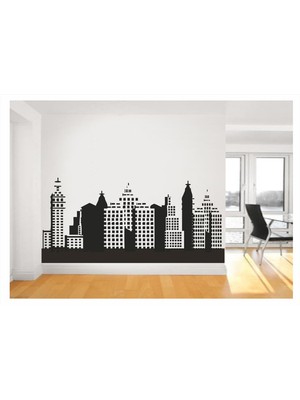 Başaran Sticker Gökdelenler Duvar Sticker