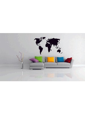 Başaran Sticker Dünya Duvar Sticker
