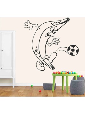 Başaran Sticker Futbolcu Muz Duvar Sticker