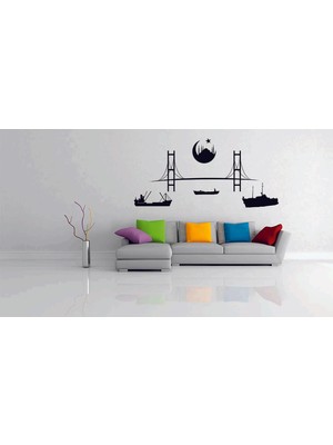 Başaran Sticker İstanbul Boğaz Duvar Sticker