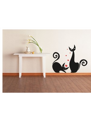 Başaran Sticker Kedi33 Duvar Sticker