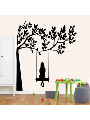 Başaran Sticker Salıncakta Sallanan Duvar Sticker