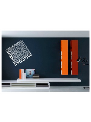 Başaran Sticker Thınkıng Posıtıve Duvar Sticker