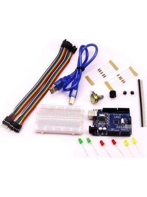 Arduino Uno R3 Eğitim Seti-Arduino Uno Başlangıç Seti - Arduino Uno Set