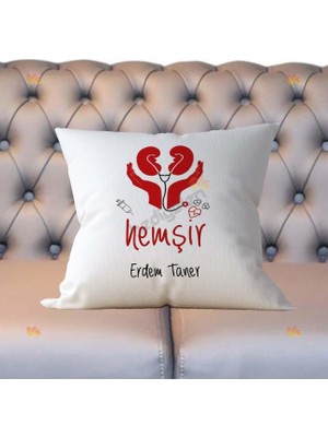 Hediyelen Hemşir Yastık