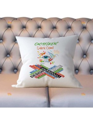 Hediyelen Grafiker Yastık