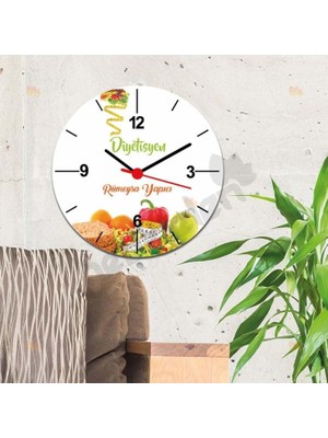 Hediyelen Diyetisyen Duvar Saati