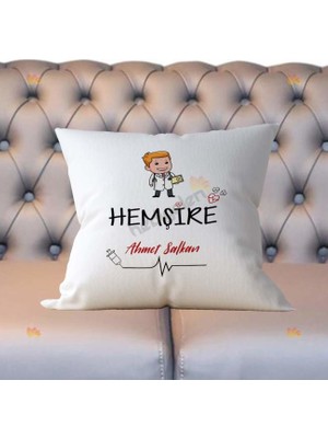 Hediyelen Erkek Hemşire Yastık