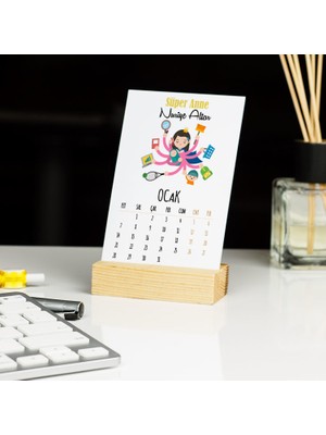 Hediyelen Süper Anne Masa Takvimi