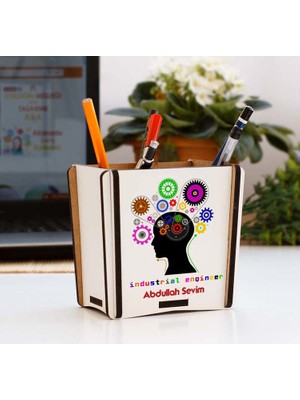 Hediyelen Industrial Engineer Renkli Tasarım Kalemlik
