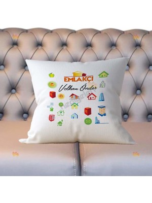 Hediyelen Emlakçı Yastık