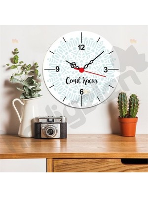 Hediyelen Kişiye Özel Dekoratif Duvar Saati