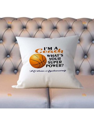Hediyelen I'Am A Coatch Yastık